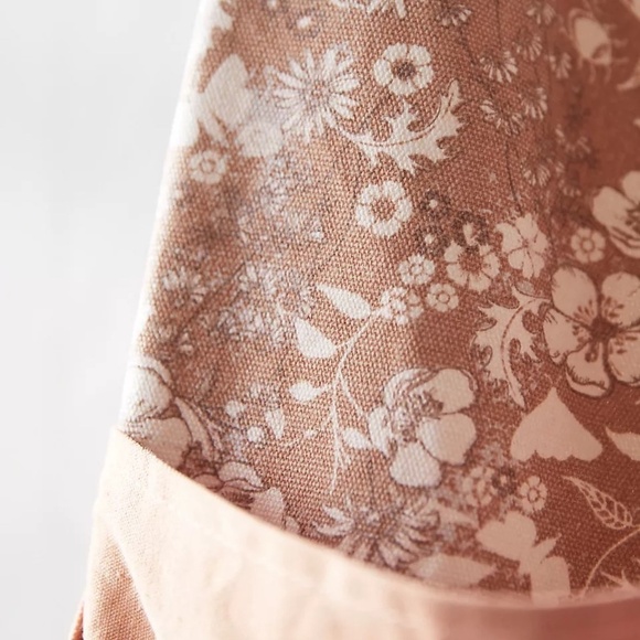 NWT Anthropologie Terrain Pink Floral Garden Apron - Picture 4 of 5